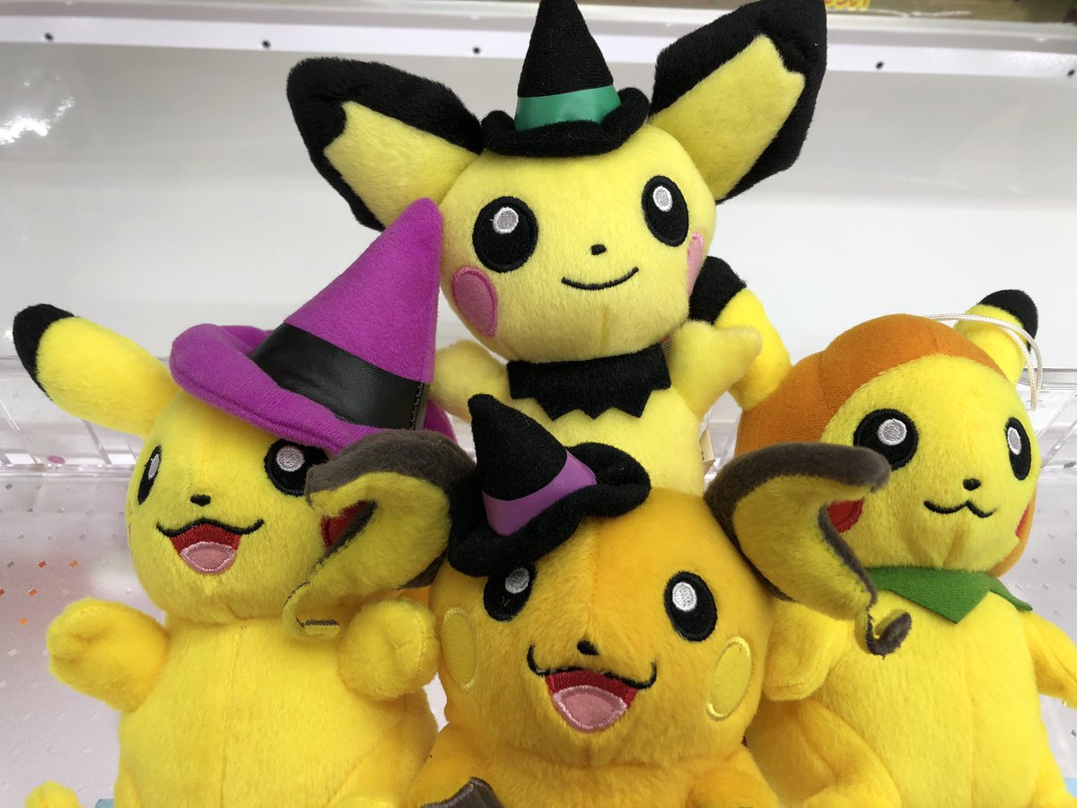 タイトーステーション 大須店 プライズ ポケットモンスター サン ムーン ハロウィンぬいぐるみ 入荷しました 入荷しました 今回はライチュウも登場 可愛い電気タイプ B タイトー 大須 ポケットモンスターサンムーン