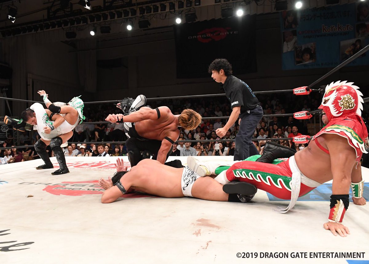 昔に戻った感覚でした。 #WeAreDragonGate #ドラゴンゲート #闘龍門