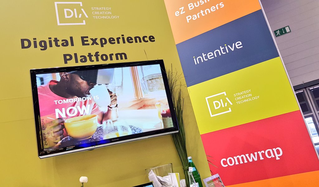 gnikkey's tweet photo. Tomorrow is now! @interaktives #DXP #DigitalTransformation #ezdmexco19 #DMEXCO19 Hall 8 D59 https://t.co/tPcZTF8EjX