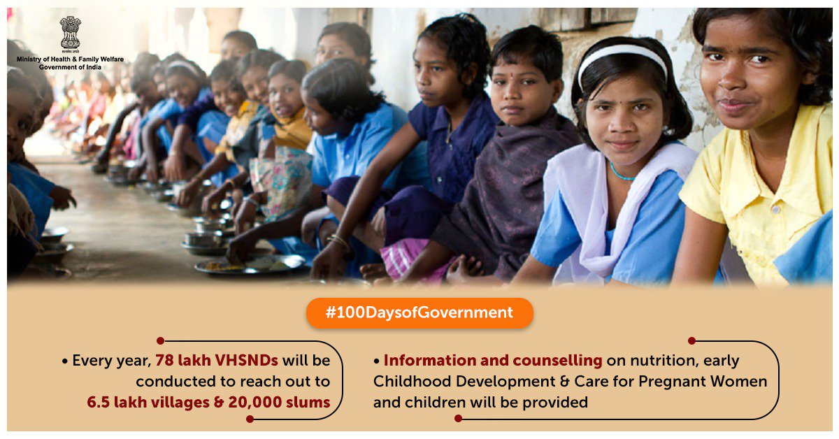 MoHFW_INDIA's tweet photo. #100DaysofGoverment #swasthabharat #Healthforall #MODIfied100 #JanConnect
@PMOIndia @drharshvardhan @AshwinikChoubey @PIB_India @NITIAayog https://t.co/5dr1xvHHIp
