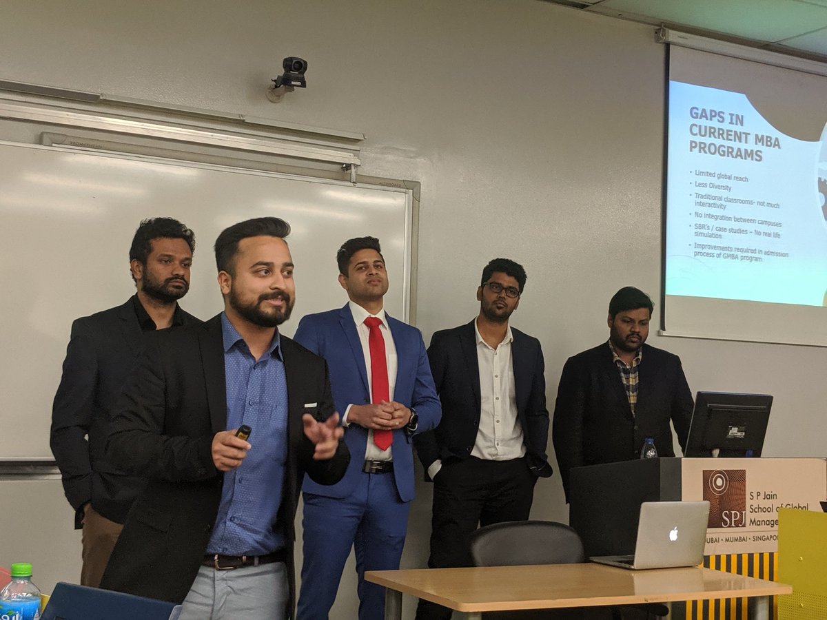 shivambaheti21's tweet photo. Hd a great time proposing on how @SPJainDubai cn benefit frm using AI, Machine Learning,AR/VR 2 further differentiate themselves frm other B-Schools and become leader in digital transformation in education sector with @venkatavinash07 @saikabhi1 @arpan_18 @TEJASPANDIT1 @tarabasz https://t.co/D9HmiKLi8R