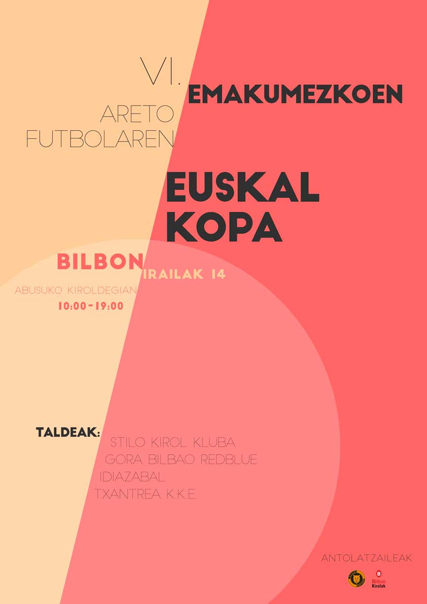 Cartel Euskal Kopa 2019 #euskalkopafsf