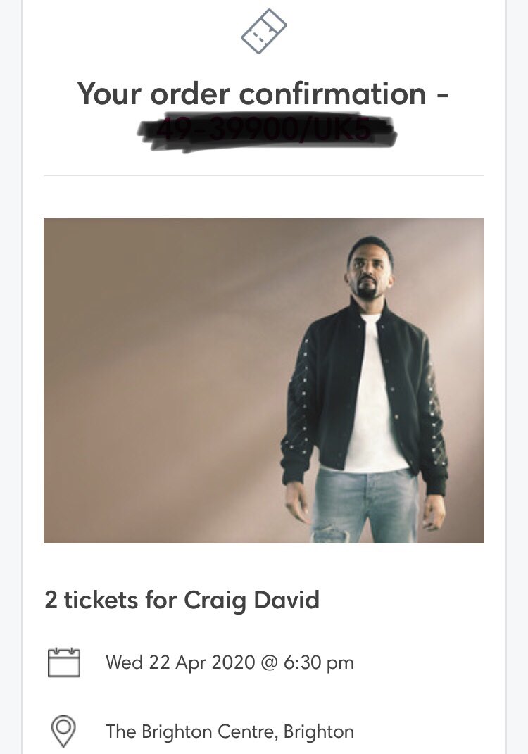 Yeeeeeaaaaaahhhhh <a href="/CraigDavid/">Craig David</a> can not wait!!!! honestly last one was one of the best concert I’ve been too!! If you haven’t already get your tickets now! #o2priority