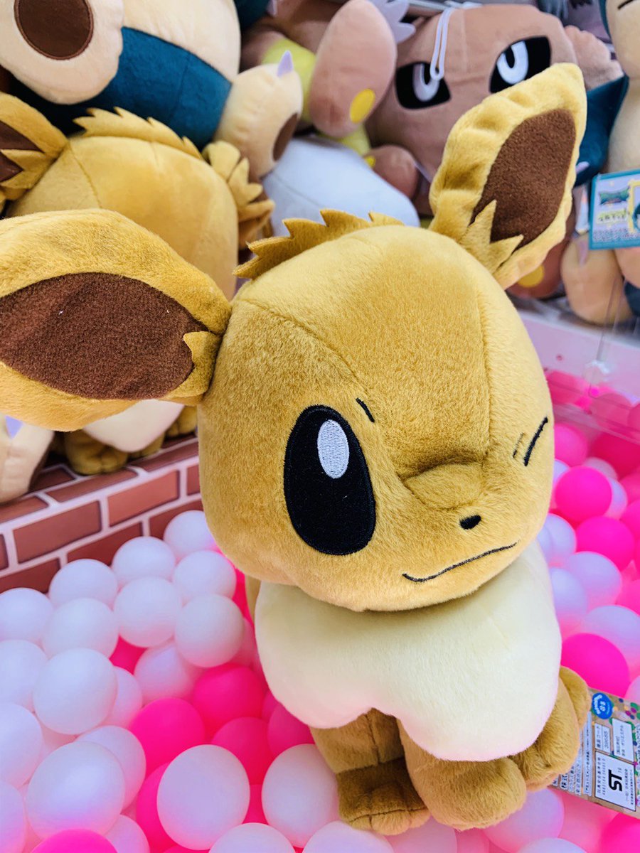 ゲームパニック堺 בטוויטר プライズ 本日新入荷 ポケットモンスター でっかいコロっとまんまるぬいぐるみ カラフル カラカラ サワムラー イーブイ 全３種 ポケモン プライズ 堺 クレーンゲーム Ufoキャッチャー T Co 3mjft5ebw1