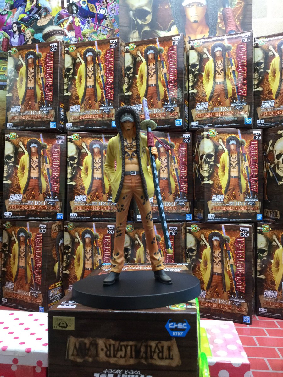 ドラマ港北インター店 ツナガロッタ好評稼働中 در توییتر プライズ 大人気のワンピースからトラファルガー ローのフィギュア登場です 劇場版スタンピードのかっこいい衣装を見に纏ったロー様でございます ぜひこの機会にゲットしてください