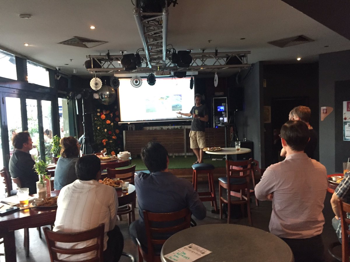 chrispy_crittr's tweet image. Georabble Darwin is a thing! A small but awesome crew came to hear about fire topography in Tasmania, wildlife tracking with drones, terrestrial LiDAR to understand tree glider habitats, and developments in the Northern Terrirory cadastral framework.