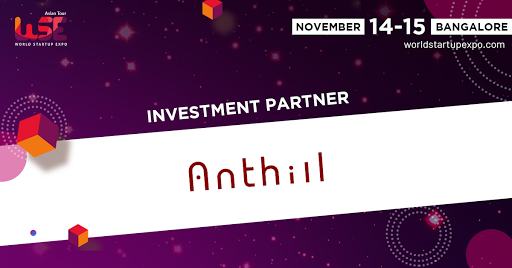 WSE2019's tweet photo. We are happy to present Anthill Ventures as our Investment Partner for World Startup Expo.
@Anthill Ventures is an investment and scaling platform for early growth stage startups that want to scale with speed in Indian markets. 
#Register on https://t.co/XIOm4Q34pO 
#startups https://t.co/0LIw98PkxU