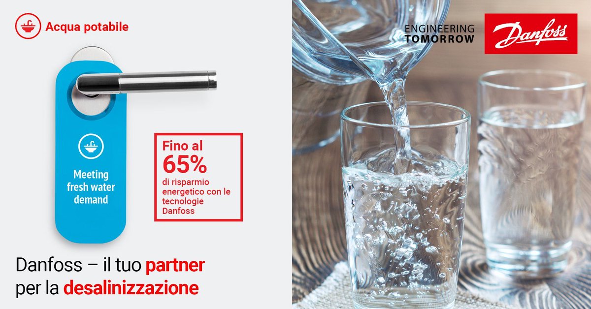Danfoss_Italia's tweet photo. Scopri le soluzioni #Danfoss per l’Efficientamento Energetico degli Impianti per acqua potabile negli #Hotel 🏥. Visita la nostra pagina dedicata 👉https://t.co/XIZ0UcDX9o
 #hotels #acquapotabile https://t.co/EygO3JbmRA