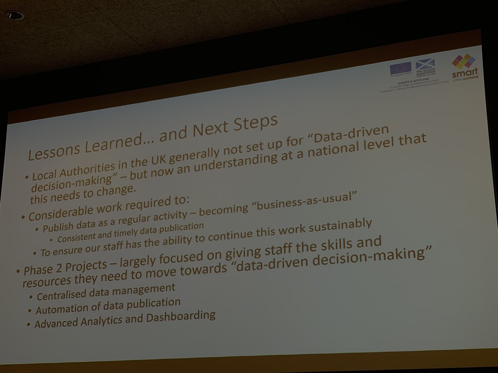 opendundee's tweet photo. Second Phase of #opendata @scottishcities will largely focus on giving staff the skills and resources they need to move towards “data-driven decision-making” https://t.co/62MSN3IlSb
