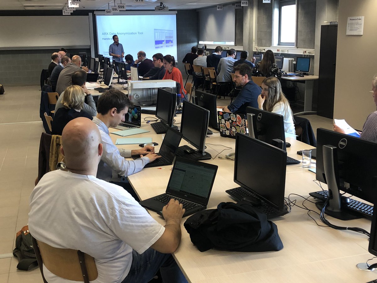 vincentnaessens's tweet image. Hands-on software tools and methodologies for privacy compliance started. A lot of companies attending hands-on at KU Leuven technologiecampus Gent. #CiTiP and   #distrinet joining forces 👌