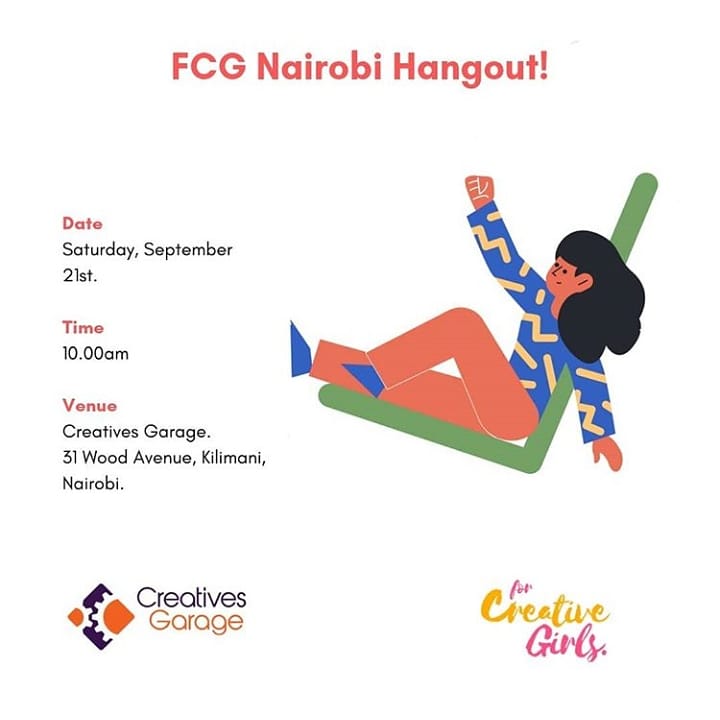 cr8vesgarage's tweet photo. For Creative Girls have something amazing in store for all you amazing female creatives.
The Nairobi Female Creatives Hangout. To join, sign up via the link in @forcreativegirl profile and come meet up with fellow creatives!
Tag a female creative!
#forcreativegirls https://t.co/945AEADfRK