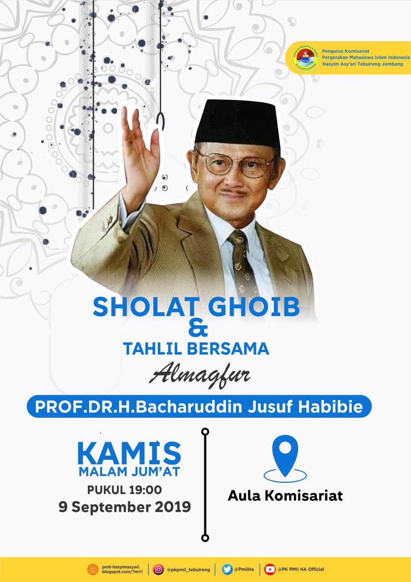 PmiiHa's tweet photo. Kuy nanti malam ya !!!  di komisariat, jangan lupa malam jumat legi loh besok

@pcpmiijombang https://t.co/z9oKuebzbA