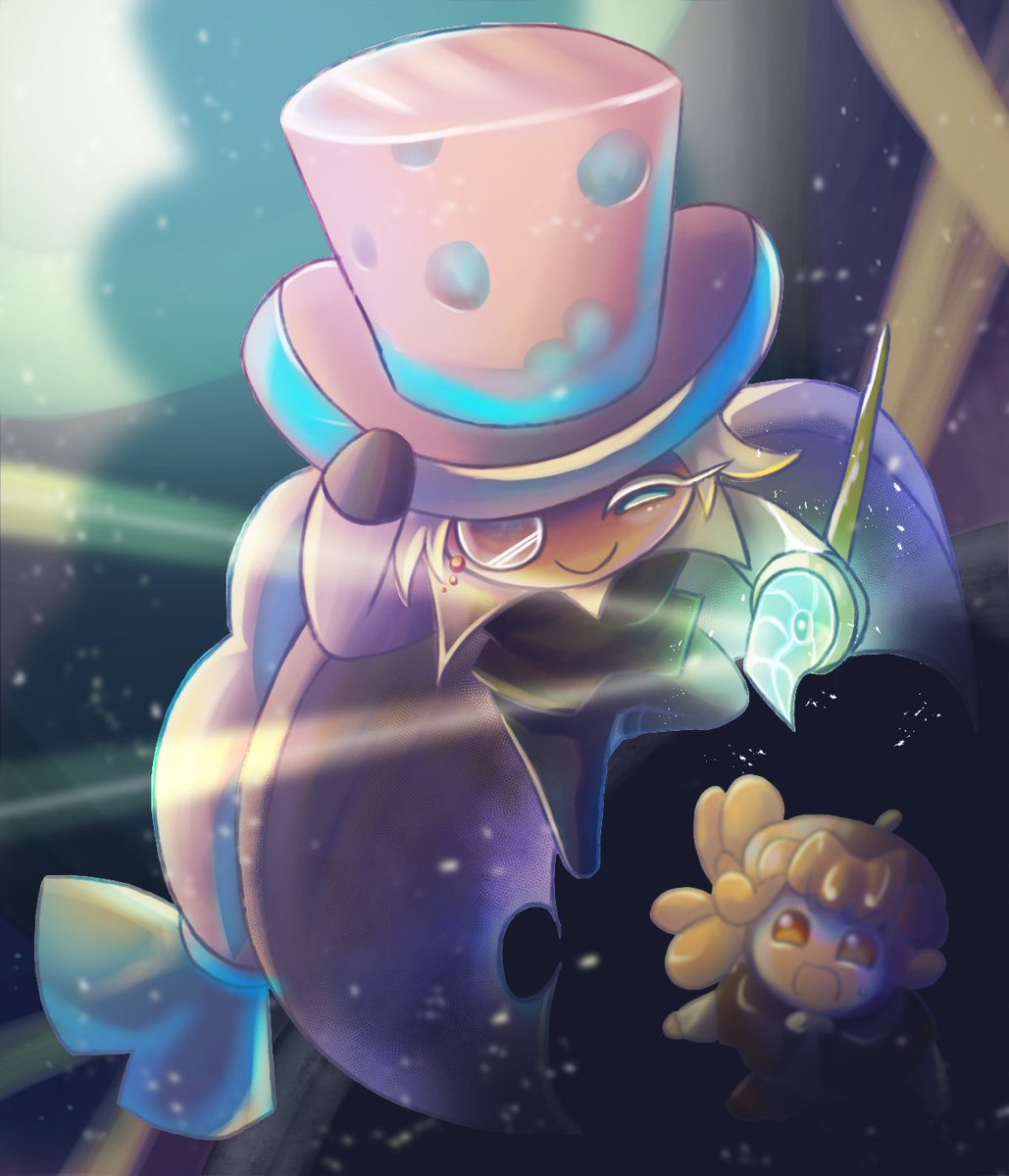 kin0pira_G's tweet photo. 怪盗味クッキー🎩🔍
#クッキーラン
#cookierun
#쿠키런 https://t.co/82Z6iFZvmM