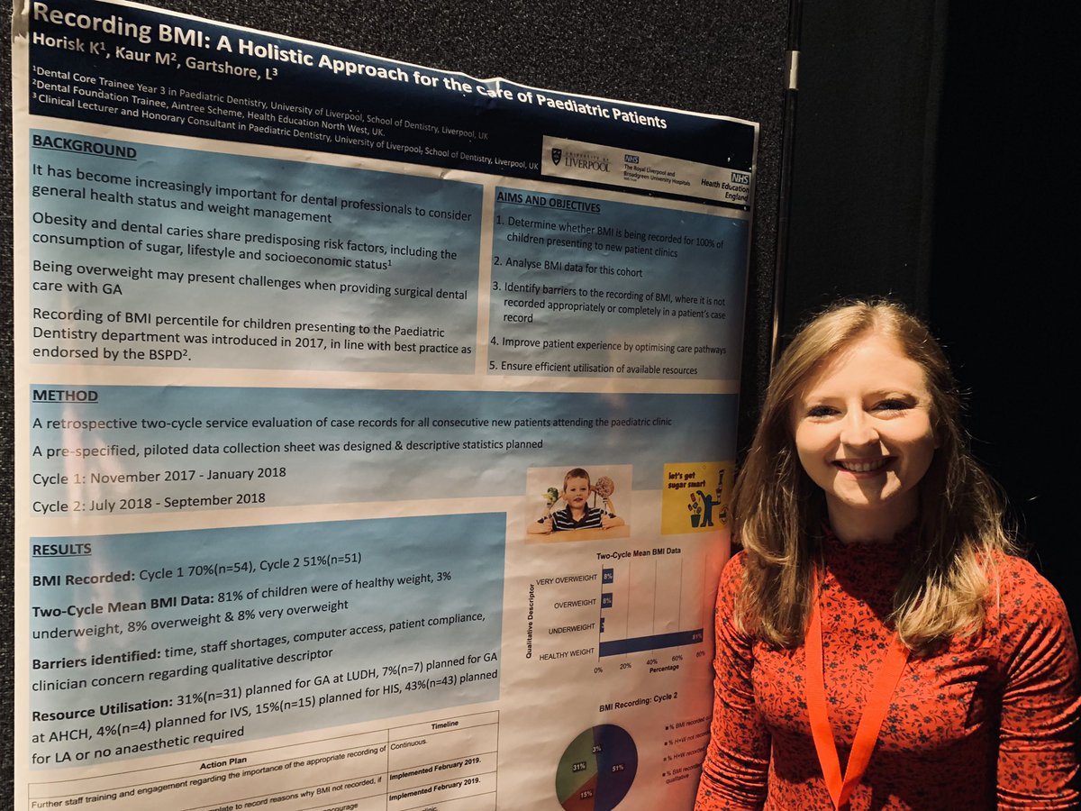 LauraGartshore's tweet photo. @katiehorisk presents holistic care & healthy weight management for children @bspduk @BSPDconf @livunidentistry @RoyalLpoolHosps #4in5HealthyWeight #ConsistentMessages #BMI #AmazingNewPaedsRegistrar @PaedDentEastman #MissYouAlready https://t.co/S6GJkkgWZR
