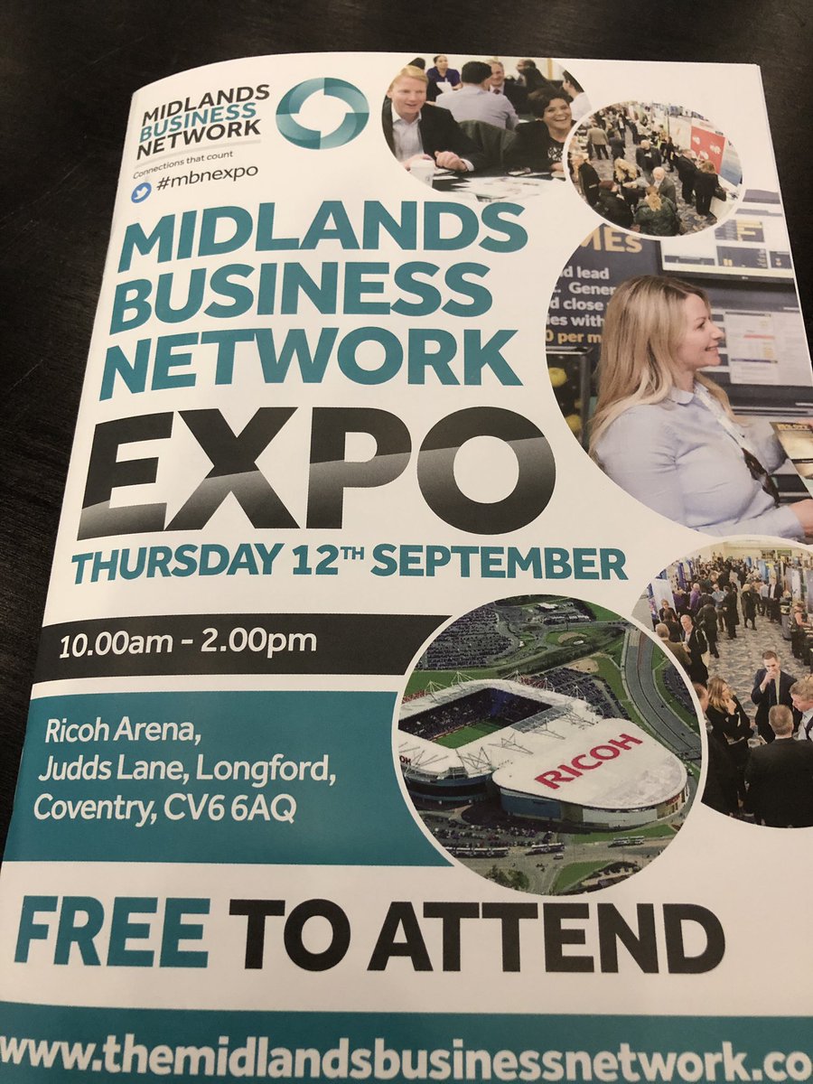 raybennett474's tweet photo. At the Midlands Business Expo in Coventry today so say hi if your here also #networking #businessexpo https://t.co/7ZG5N3NYmC