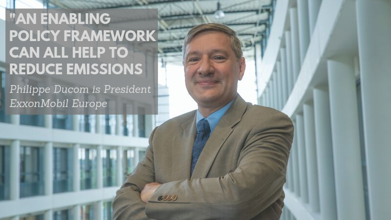 Parlimag's tweet photo. "ExxonMobil is a leader in carbon-capture technologies and has captured nearly seven million tonnes of #CO2 in 2017", explains Philippe Ducom: https://t.co/DXq9LjFqRw #PoweringCCS #ClimateAction #CarbonCapture #EUNorwayCCS https://t.co/SkJPuMiyps
