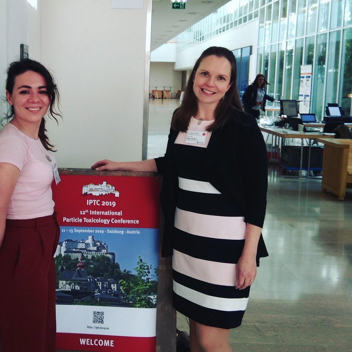 KanninenLab's tweet photo. This week we are attending the 12th International Particle Toxicology Conference and the 1st Young Scientists Forum in Salzburg ๐ฆ๐น. Really exciting talks and picturesque views. #IPTC #YSF #IPTC2019 #particles https://t.co/l860C0UsYT
