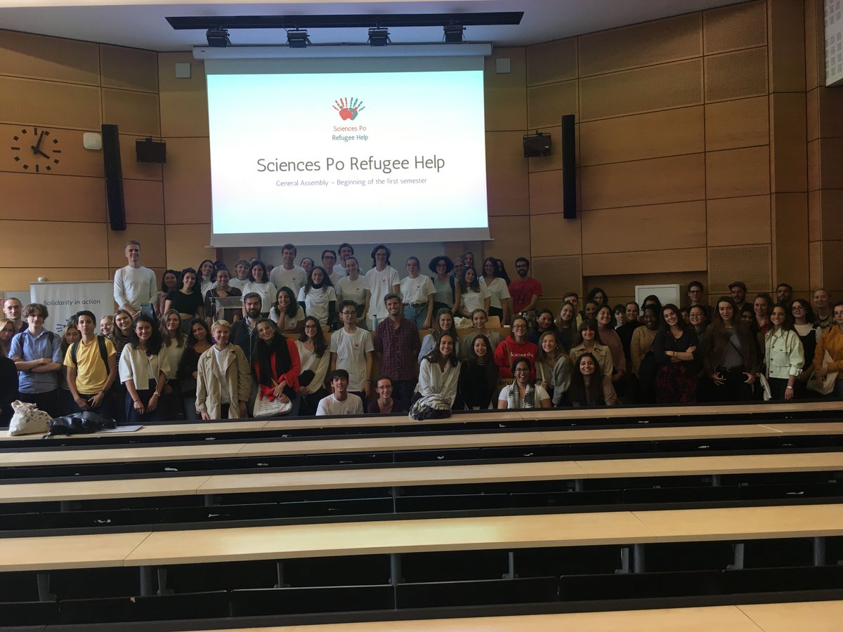 SPRH Sciences Po Refugee Help tweet media