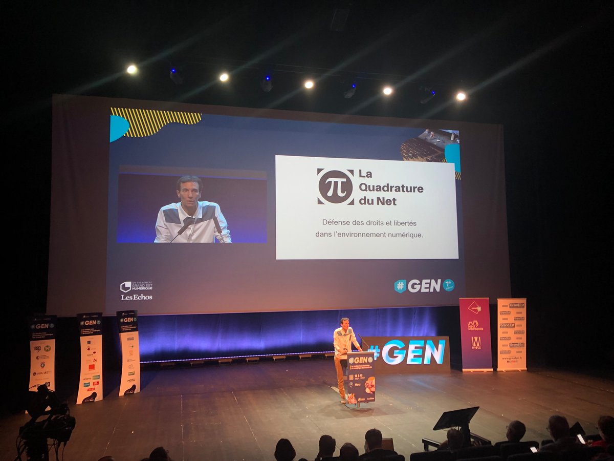 Anamorphik's tweet photo. En direct de Grand Est Numérique #GEN2019 à #Metz @Vincent_Dhyevre https://t.co/ZUuqOpQqTE