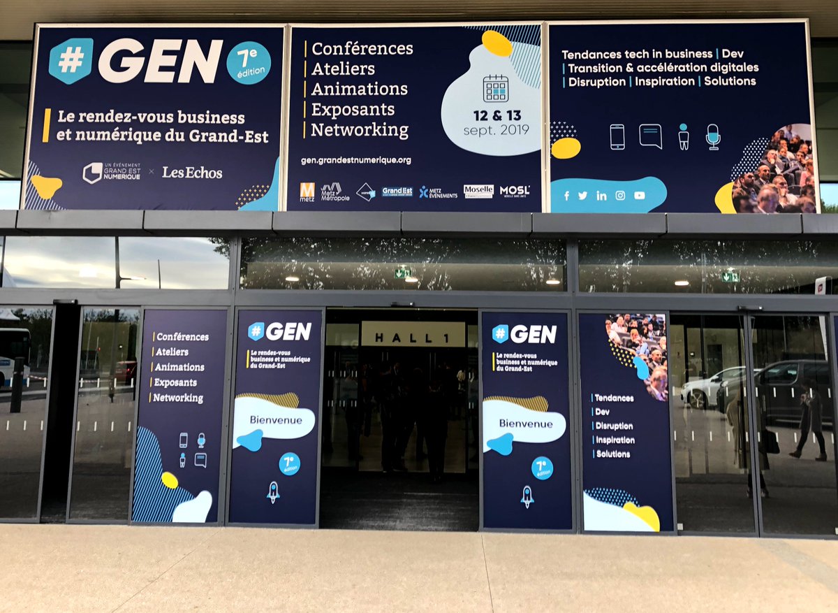 Anamorphik's tweet photo. En direct de Grand Est Numérique #GEN2019 à #Metz @Vincent_Dhyevre https://t.co/ZUuqOpQqTE