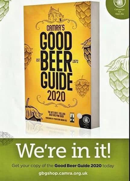 DurhamWaiting's tweet photo. Chuffed to bits to have been included in the Good Beer Guide 2020! Thanks to everyone involved, CAMRA, customers and staff for all their support in making it a great first 18 months trading! Cheers! 🍺 https://t.co/WVfwmn3a8J