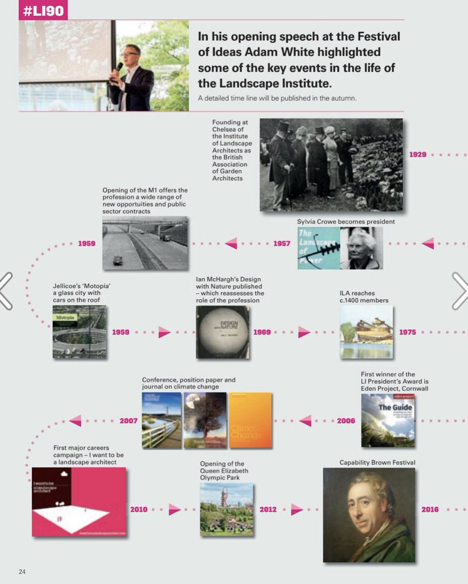 Take a look at the #Landscape journal (follow the link). This edition is particularly good, it celebrates 90 years of the #LandscapeInstitute. Our next edition will focus on the #ClimateCrisis &amp; what you can do! - #LI90 #PeoplePlaceNature #ChooseLandscape