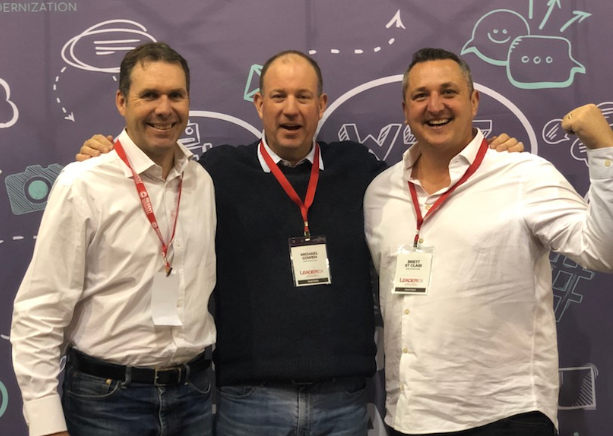 RyanFalkenberg's tweet photo. Had a really fun interview with the founders of WTF (What's The Future) - @michael_cowen and @brett_stclair at this year’s Leaderex conference on what makes CLEVVA clever.
#Leaderex2019 #CLEVVA #AI #RPA #Leaderex #ThinkWTF @Think_WTF https://t.co/8v4fo5fpGO