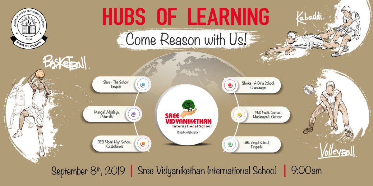 svistirupati's tweet photo. “Hubs of Learning”
#SVIS #Tirupati #HubsofLearning #initiativesofMHRD
#InternationalSchool https://t.co/OLNCqnzWFy