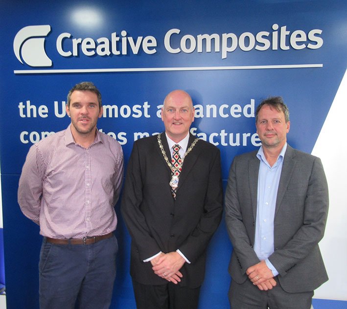LisburnChamber's tweet photo. Fabulous study visit yesterday to Creative Composites, one of Lisburn's many flagship manufacturers. Excellence in quality the key message with a portfolio of clients to be proud of. @lisburnccc @Invest_LCCC #creativecomposites #madeinlisburn https://t.co/QOAjsmJAa9