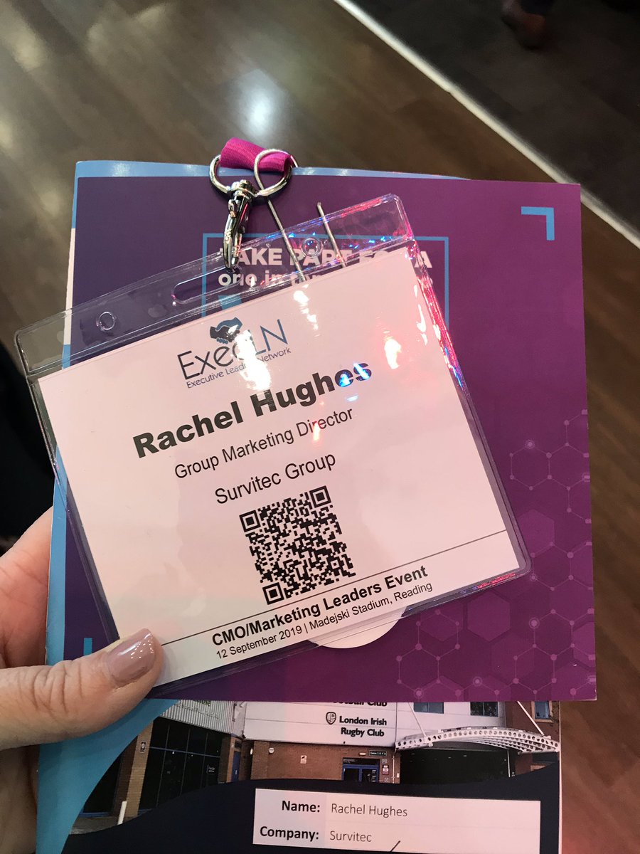 EcclesExile's tweet image. Warming up for #ExecLN event CIO | CISO | CMO at the Madejski Stadium today!! Looking forwards to sharing our brand journey #branding #excited and slightly scared! 😊😱 #survitec