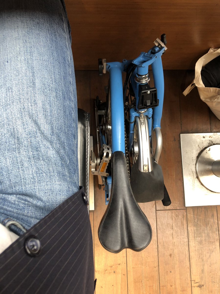 A la gare j’ai ma petite voiture futuriste sous mon siège. Un seul “souci”: un enfant était tellement fasciné par l’objet - qui est irrésistible en effet - qu’il le manipulait sans cesse. Comme j’avais du travail, j’ai dû me déplacer, comme un pot de miel fuyant les mouches! 