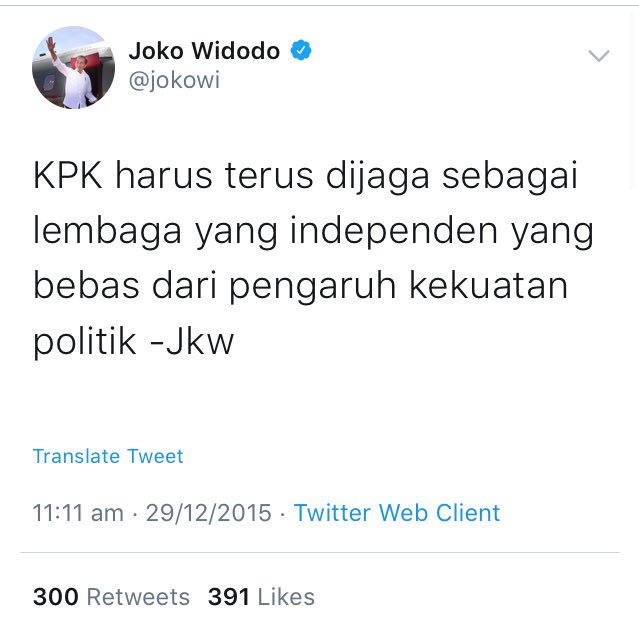 cinnamongirlc's tweet photo. nostalgia sama Pak Jokowi yang kala itu lagi gombalin KPK.

#saveKPK https://t.co/LjtS1Ui7Fy