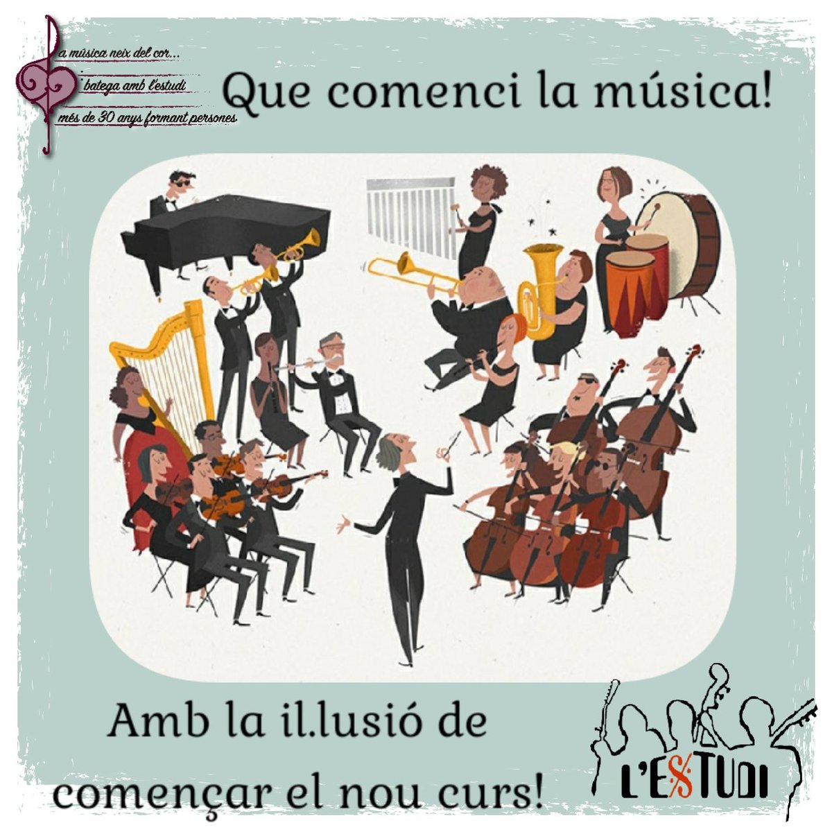 Benvinguts al curs 2019-20!
Avui 12 de setembre comencem! #petitscantors #petitsmusics #cantabambolines #musicavocal #musicainstrumental #estudidemusica #escolesdemusica #tarragonacultura #ensenyament