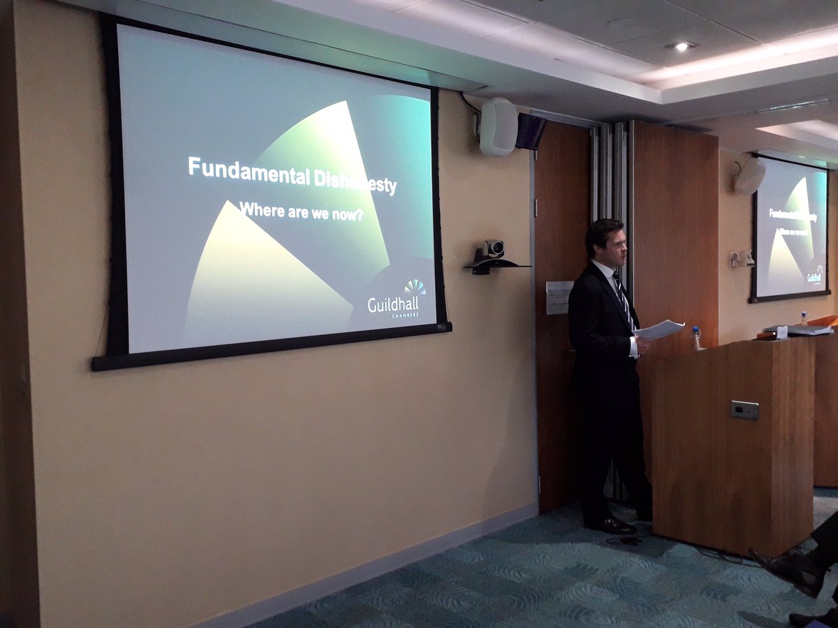 BristolLawSoc's tweet photo. Oliver Manley @GuildhallLaw speaking on Fundamental Dishonesty at our PI, Clinical Negligence and Costs Conference today https://t.co/3PsoRMvGsQ