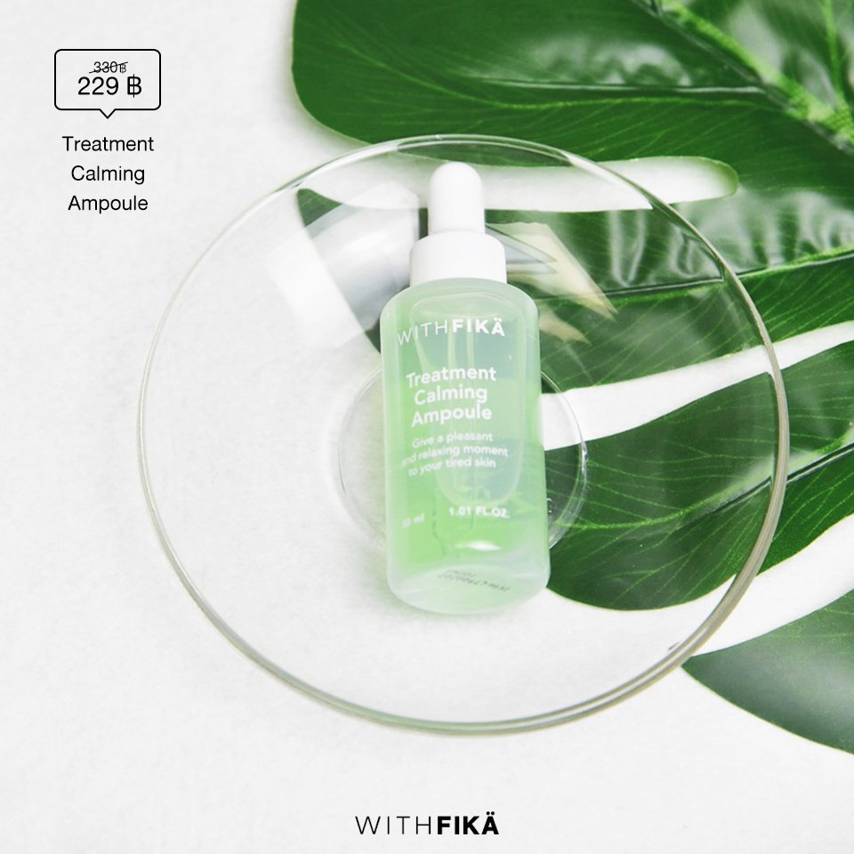WITHFIKA_TH's tweet photo. 🎉โปรช่วงเปิดตัวSkincare Line🎉
💚WITHFIKÄ Treatment Ampoule💚
3 สูตรตอบโจทย์ทุกปัญหาผิวอย่างล้ำลึก
✅โปรเพียง 229 บาทเท่านั้น
❤️ถึง 30 กันยายนนี้
🛒INBOX : Withfika Thailand
หรือ LINE Giftshop : https://t.co/1mpGZMxEvs
#withfikathailand #ampoule #สกินแคร์เกาหลี #ถูกและดี https://t.co/2ZzblzGW9I