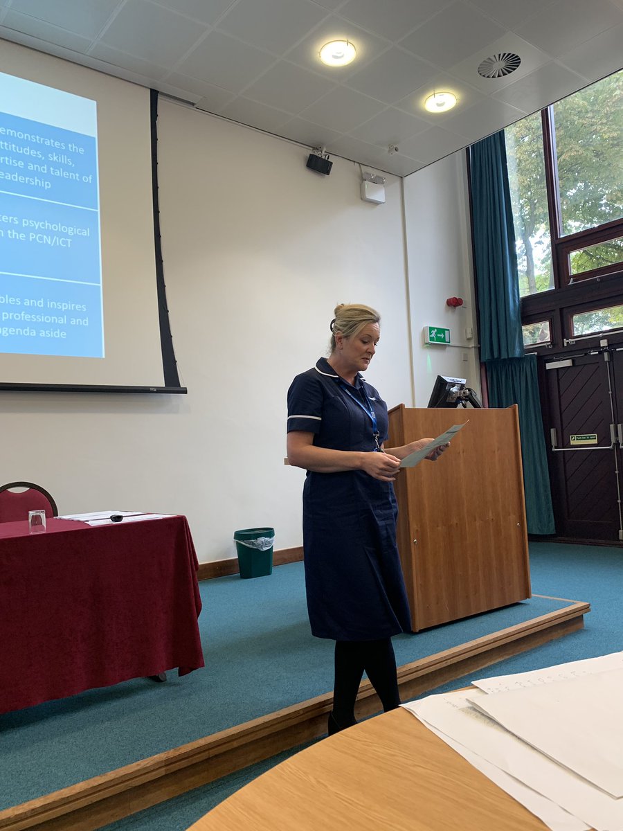 Attending @Mersey_Care ICT Collaborative at LACE Conference Centre listening to positive patient outcomes here’s Sarah discussing @bootlegreendns patient journey #collaboration #nhs #improvingpatientoutcomes