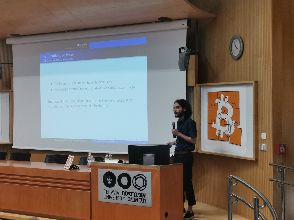 Scaling Bitcoin (@scalingbitcoin) on Twitter photo Proof of Necessary Work: Succinct State Verification with Fairness Guarantees - Assimakis Kattis (NYU) <a href="/josephbonneau/">Joseph Bonneau</a> Proof of Necessary Work: Succinct State Verification with Fairness Guarantees - Assimakis Kattis (NYU) <a href="/josephbonneau/">Joseph Bonneau</a>