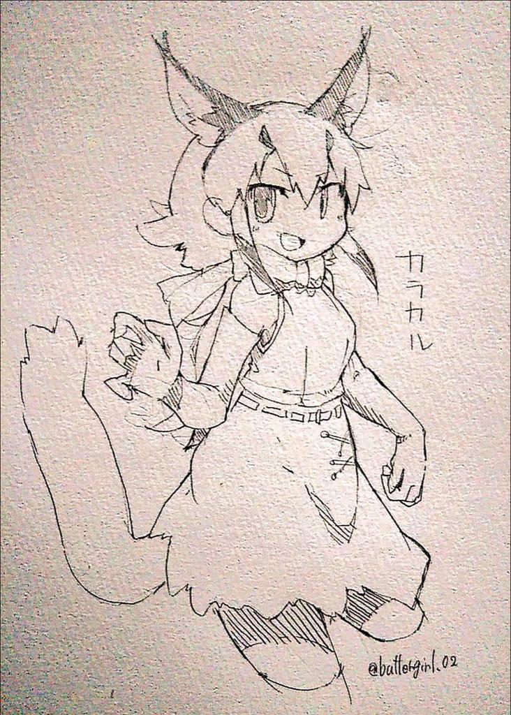 過去絵 カラカル
#けものフレンズ 