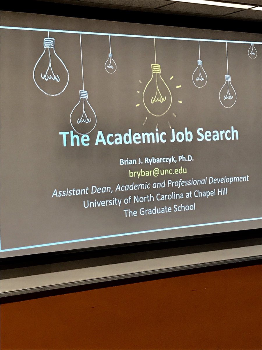 uncbrybar's tweet photo. Thrilled to be back @JHUTeachAcad helping grad students and post docs navigate the academic job application process @cirtlnetwork @UNC_GradSchool https://t.co/bNonLlwtQ3