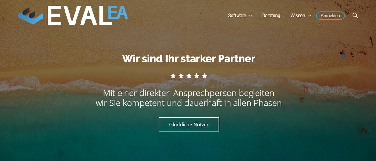 Nach 5 Jahren war es an der Zeit unsere Homepage zu überarbeiten, um Ihnen einen besseren Überblick geben zu können wofür Evalea steht und was wir Ihnen bieten.

evalea.de