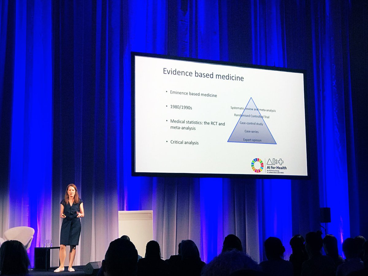 dagautier's tweet image. #IHAI19 Naomi LEE - #Lancet
Evaluation of AI in health 
! Excellent question. 

#OldMethod #NeedUpdate