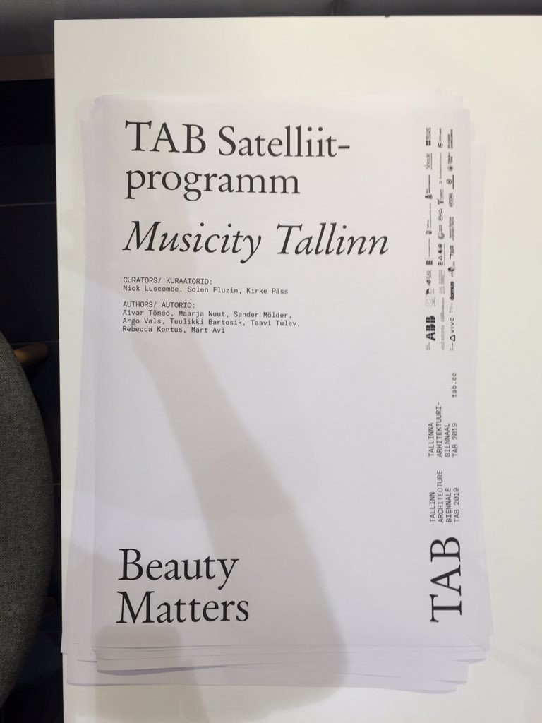 nickluscombe's tweet image. In Estonia setting up Musicity Tallinn for #TAB19 @MusicityGlobal #musicandarchitecture #tallinn #soundart #music @Solenfluzin