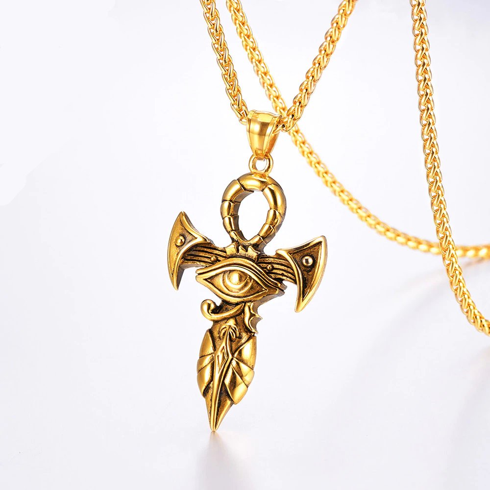 LornzCollection's tweet photo. #cute #pretty Eye of Horus Stainless Steel Necklace https://t.co/YsnyGzbnPG