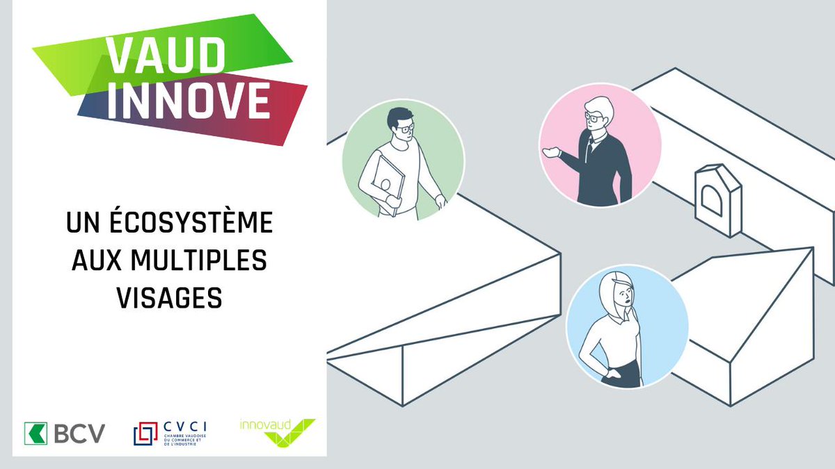 Innovaud's tweet photo. Innovaud lance aujourd'hui avec la @BCV et la @CVCI_Lausanne l'étude "Vaud innove" qui permet de découvrir les multiples visages de l’#innovation vaudoise. 7 semaines - 7 thèmes. Suivez l'étude dès maintenant sur https://t.co/08vLwI606P #vaudinnove #VDTech https://t.co/55ccTqx1ui