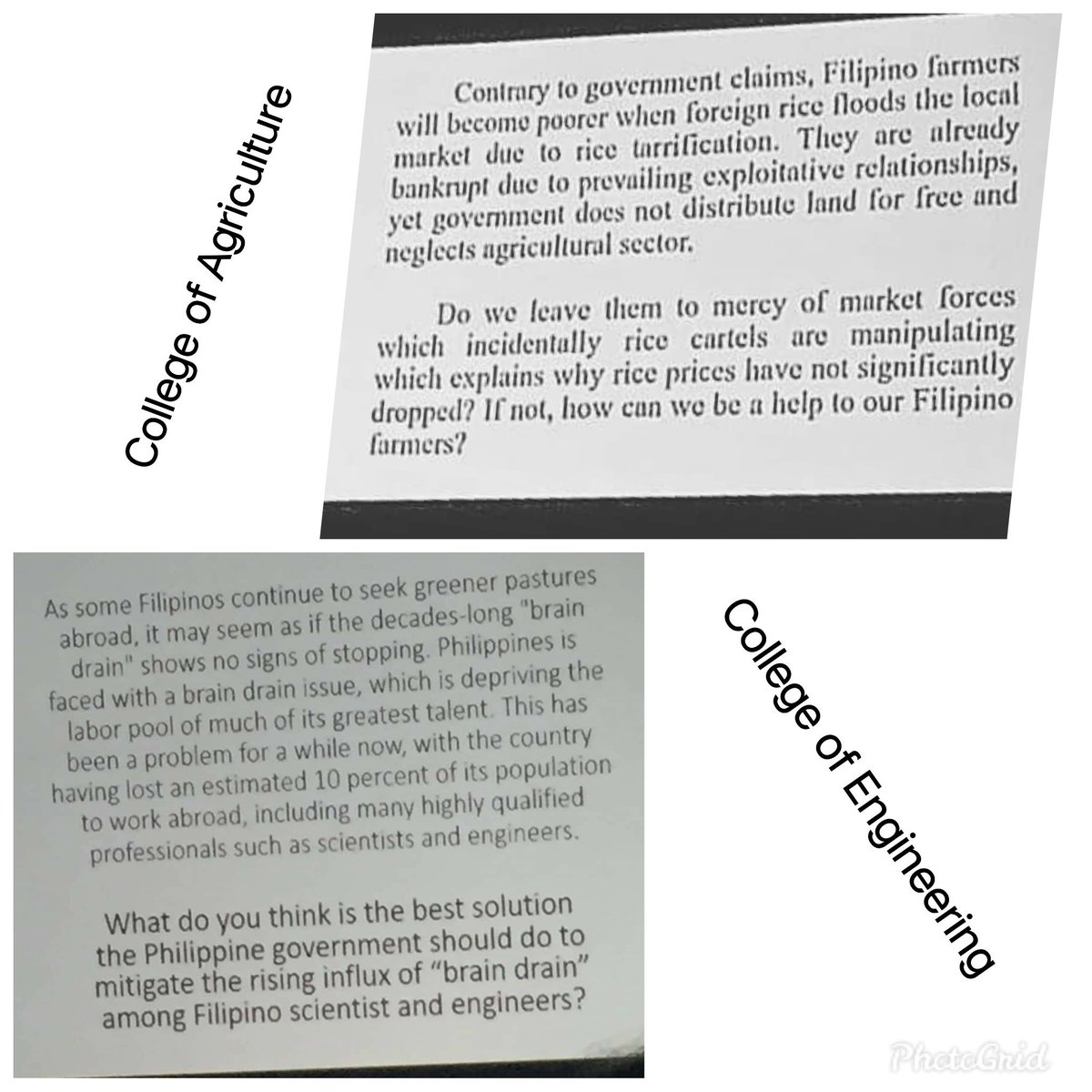 IanKithParcon's tweet image. Presenting to you some of the mind blowing contextualized final questions in the different college pageants in MSU Gensan ❤️👑

#MSUsetsTheBar
#OnlyInMSU
#FinalQuestion
#RoadToMissMSU