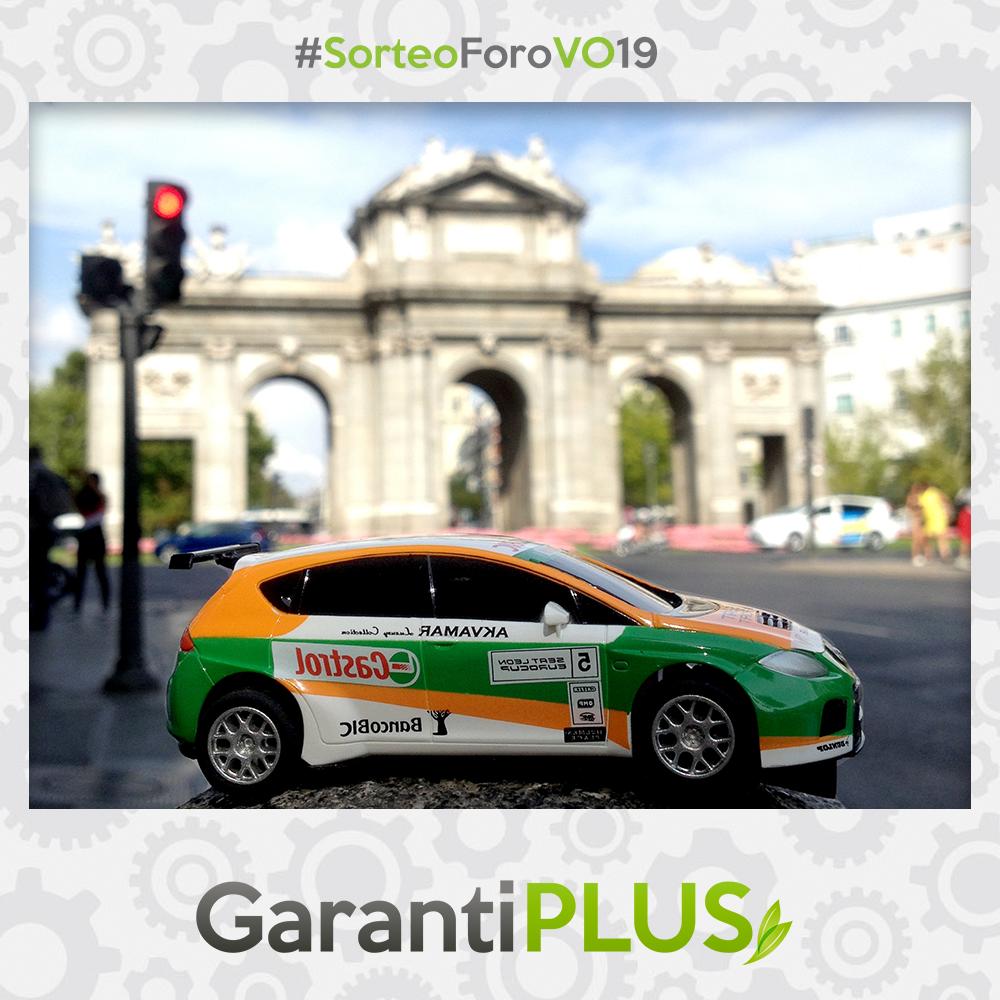 GarantiPlus's tweet photo. Nuestro #Coche sigue de #RutaScalextricGP hacia el #ForoVO19 . 5ª visita: la #PuertaDeAlcala de #Madrid #ForoVO #GanaConGarantiPLUS #ScalextricClub #ClubScalextric #GarantiplusScalextric #GarantiPLUS #GarantiasMecanicas #Sorteo #SorteoForoVO19 #SorteoGP #Scalextric https://t.co/pLSyKdJYRE