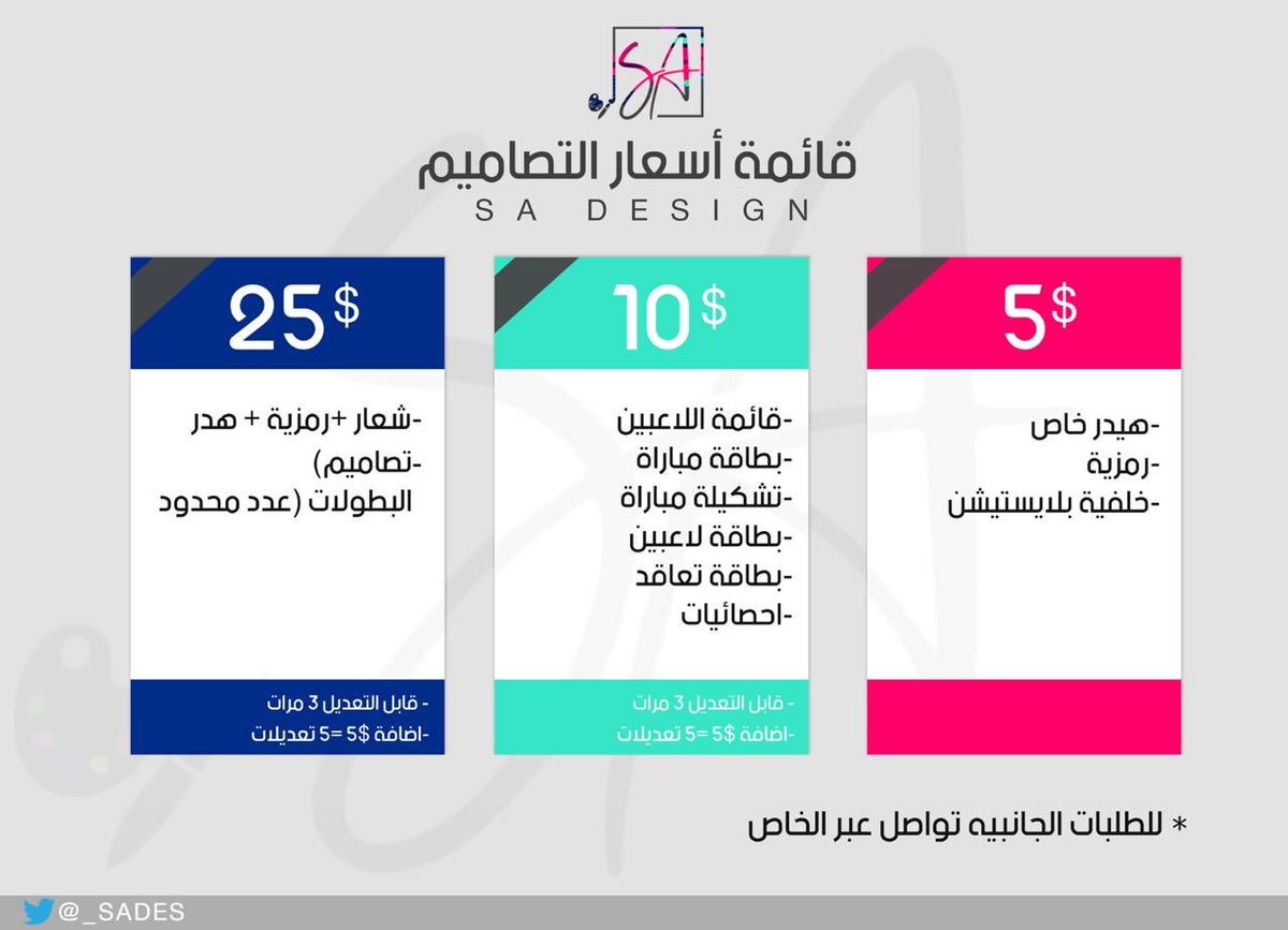 <a href="/_SADES/">S|A|DESIGNS🎨🖼</a> يلا الي يبغا هيدرات يروح شغله محترم والله و هاذي الاسعار نازله عندكم لا تقصرو معاه و محا يقصر معاكم .
#بروكلوب 
#برو_كلوب