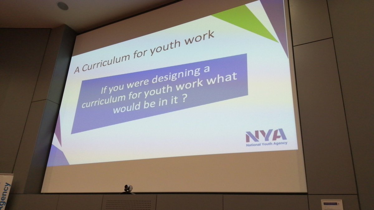 Attending the #NYARoadshow2019 Talking about political shifts in youth work policy and debating youth work practice <a href="/natyouthagency/">NYA</a> @NEYouth_