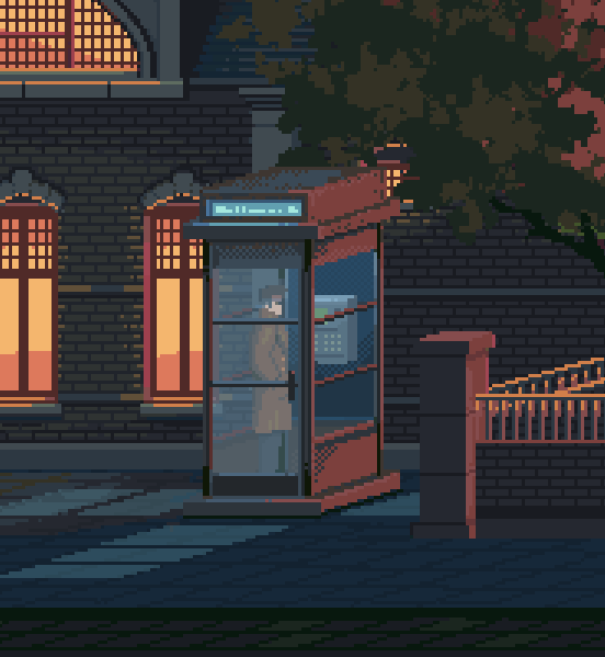 IamOKStudio's tweet photo. Telephone booth.

#gamedev #indiedev #indiegame #WIP #indie_ru  #Videogame #Unity https://t.co/ryC7JeJQ0W