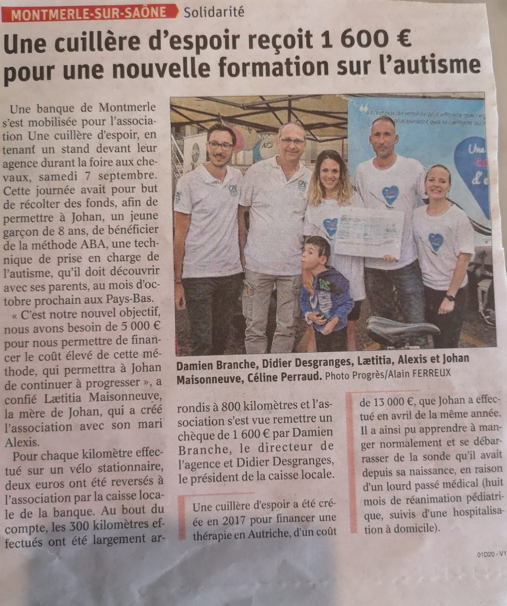 300 kilomètres réalisés pour Johan lors de la foire aux chevaux de #MontmerleSurSaone !
Quelle belle journée ! Merci à tous pour votre aide et participation

#associationUneCuillereDEspoir
#CaisseLocaleDeMontmerleSurSaone
#ca_centrest